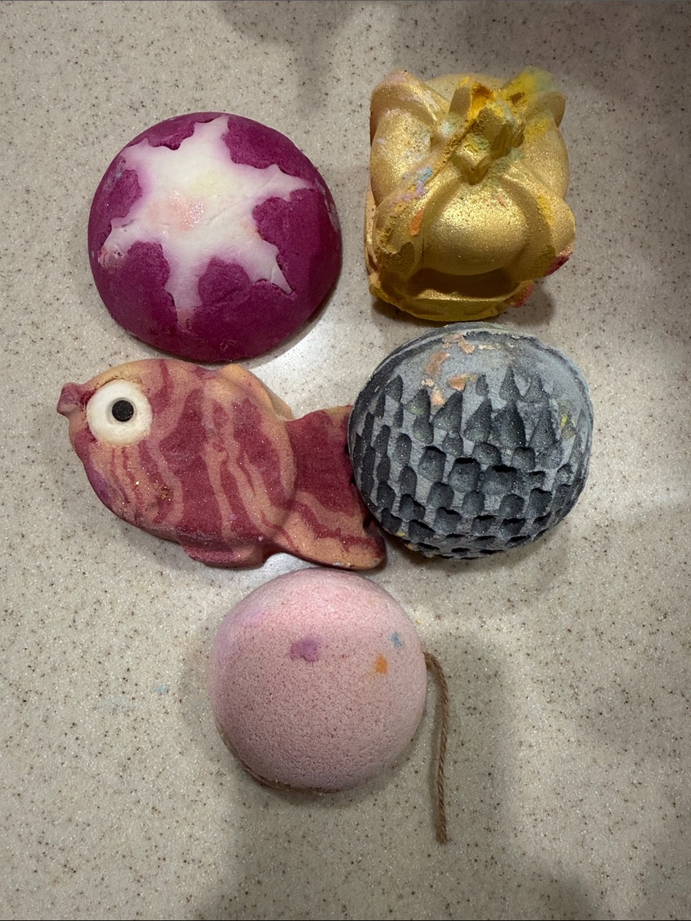 Lush bath bombs-set of 5